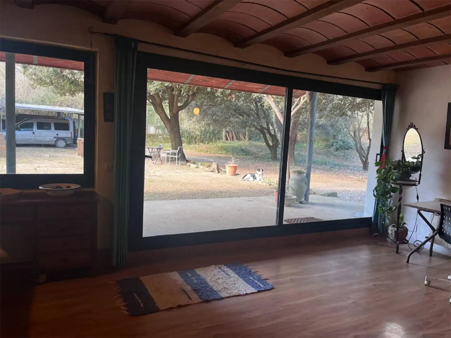 Wohnung zum Verkauf in C. Cruanyes, 2, Camós Wohnzimmer von Wohnung zum Verkauf in Camós mit Heizung, Privatgarten und Parkett