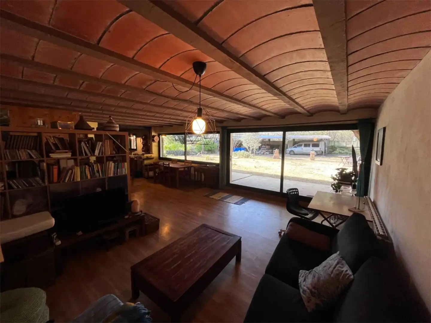 Wohnung zum Verkauf in C. Cruanyes, 2, Camós Wohnzimmer von Wohnung zum Verkauf in Camós mit Heizung, Privatgarten und Parkett
