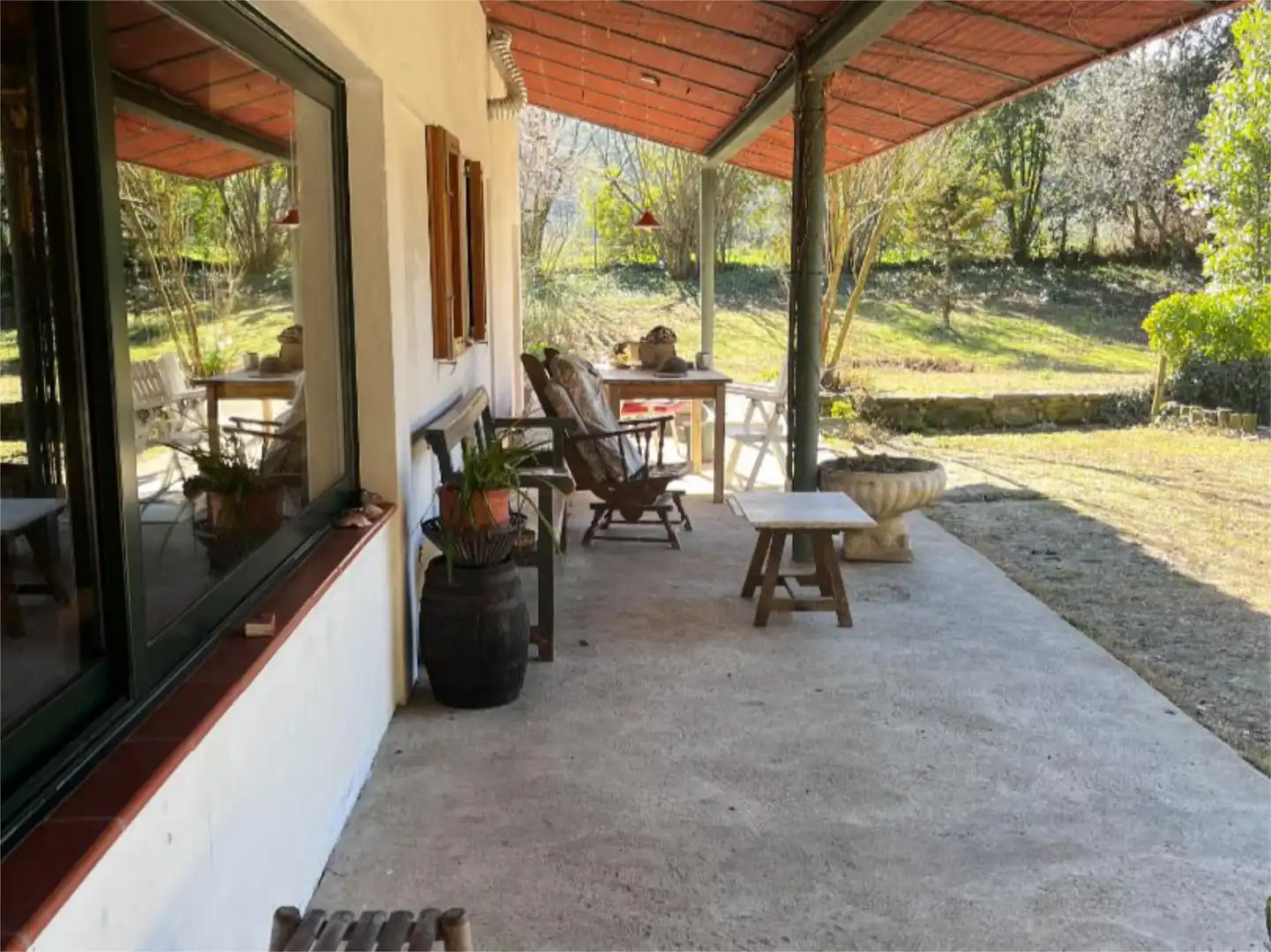 Wohnung zum Verkauf in C. Cruanyes, 2, Camós Terrasse von Wohnung zum Verkauf in Camós mit Heizung, Privatgarten und Parkett