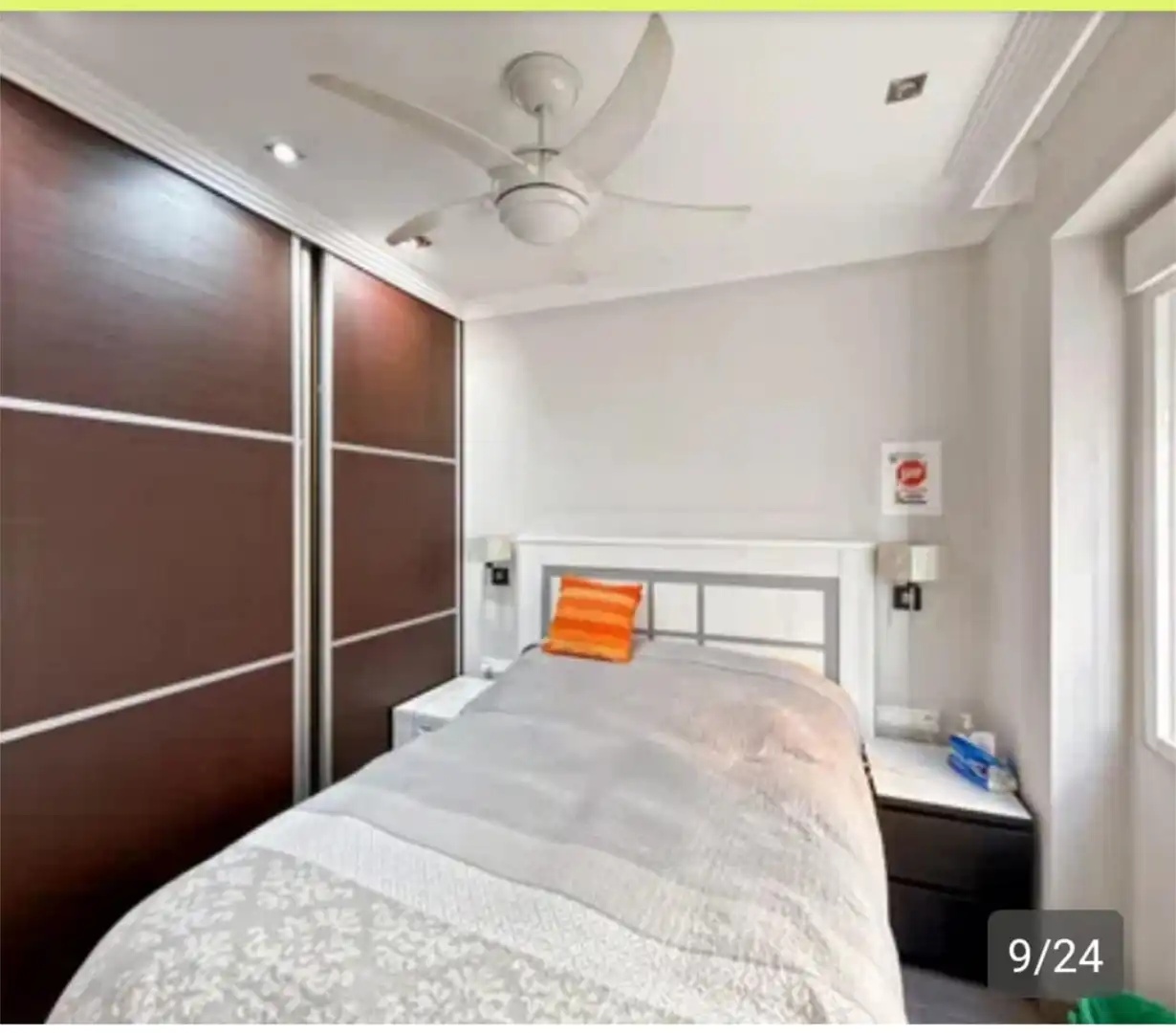 Flat for sale in Calle Jinetes, 11, La Merced Bedroom of Flat for sale in Málaga Capital with Air Conditioner and Balcony