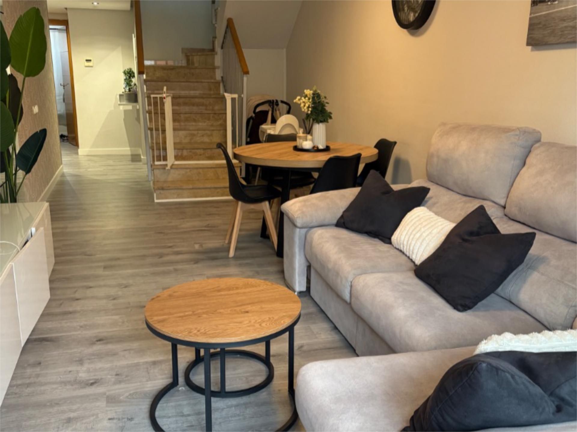 Sala d'estar de Àtic en venda en  Murcia Capital amb Aire condicionat, Terrassa i Balcó