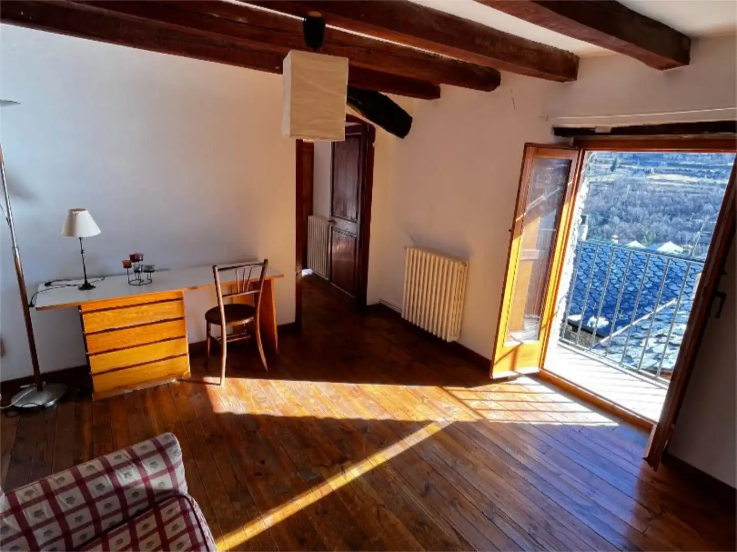 Sala de estar de Piso en venta en Queralbs con Balcón