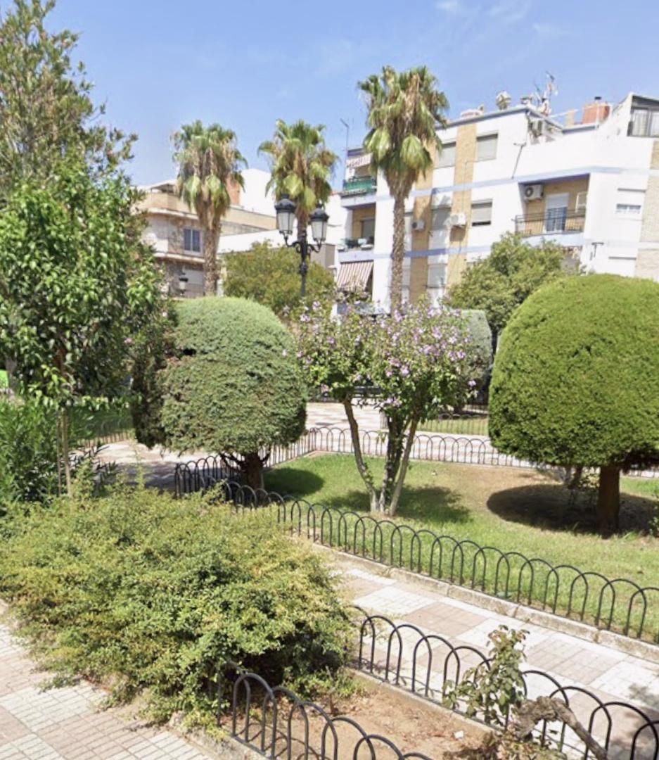 Garden of Flat to rent in Bailén  with Air Conditioner, Furnished and Balcony