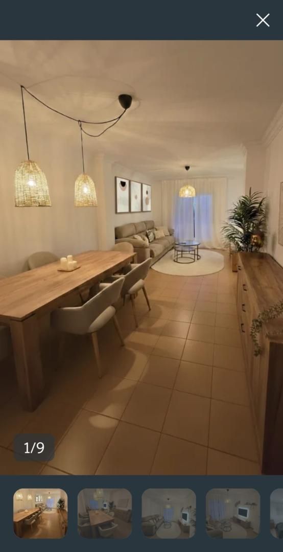 Dining room of Flat to rent in Ronda  with Air Conditioner and Terrace