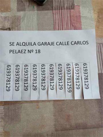 Garaje en Alquiler en Navia