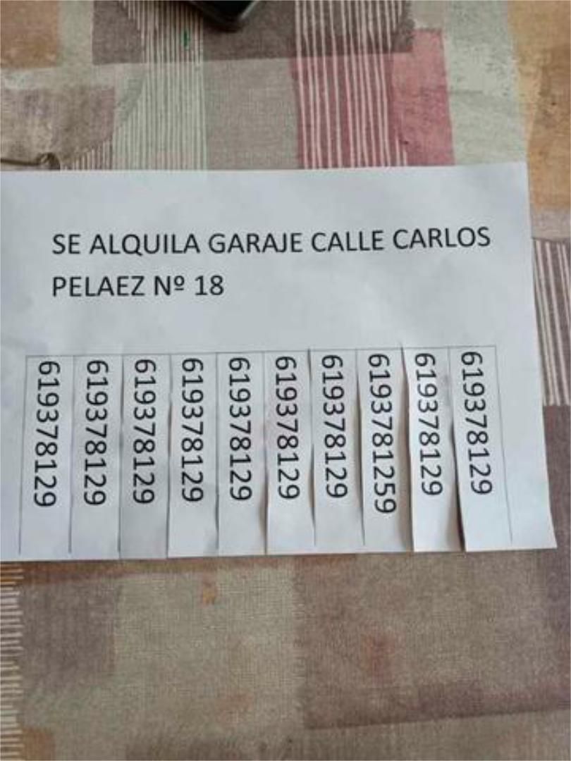 Parking of Garage to rent in Navia