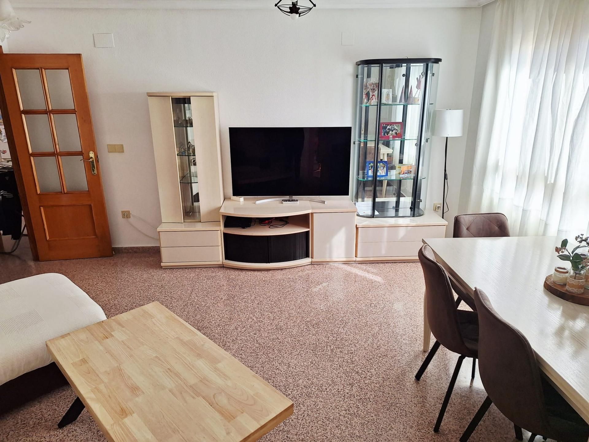 Sala d'estar de Pis de lloguer en San Vicente del Raspeig / Sant Vicent del Raspeig amb Aire condicionat, Traster i Moblat