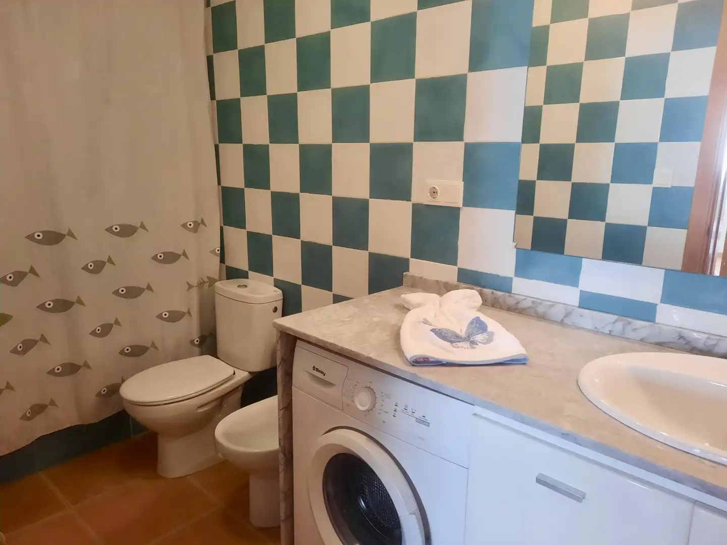 Wohnung zum Verkauf in V-01, 33, Almenara Badezimmer von Wohnung zum Verkauf in Almenara mit Klimaanlage, Terrasse und Schwimmbad