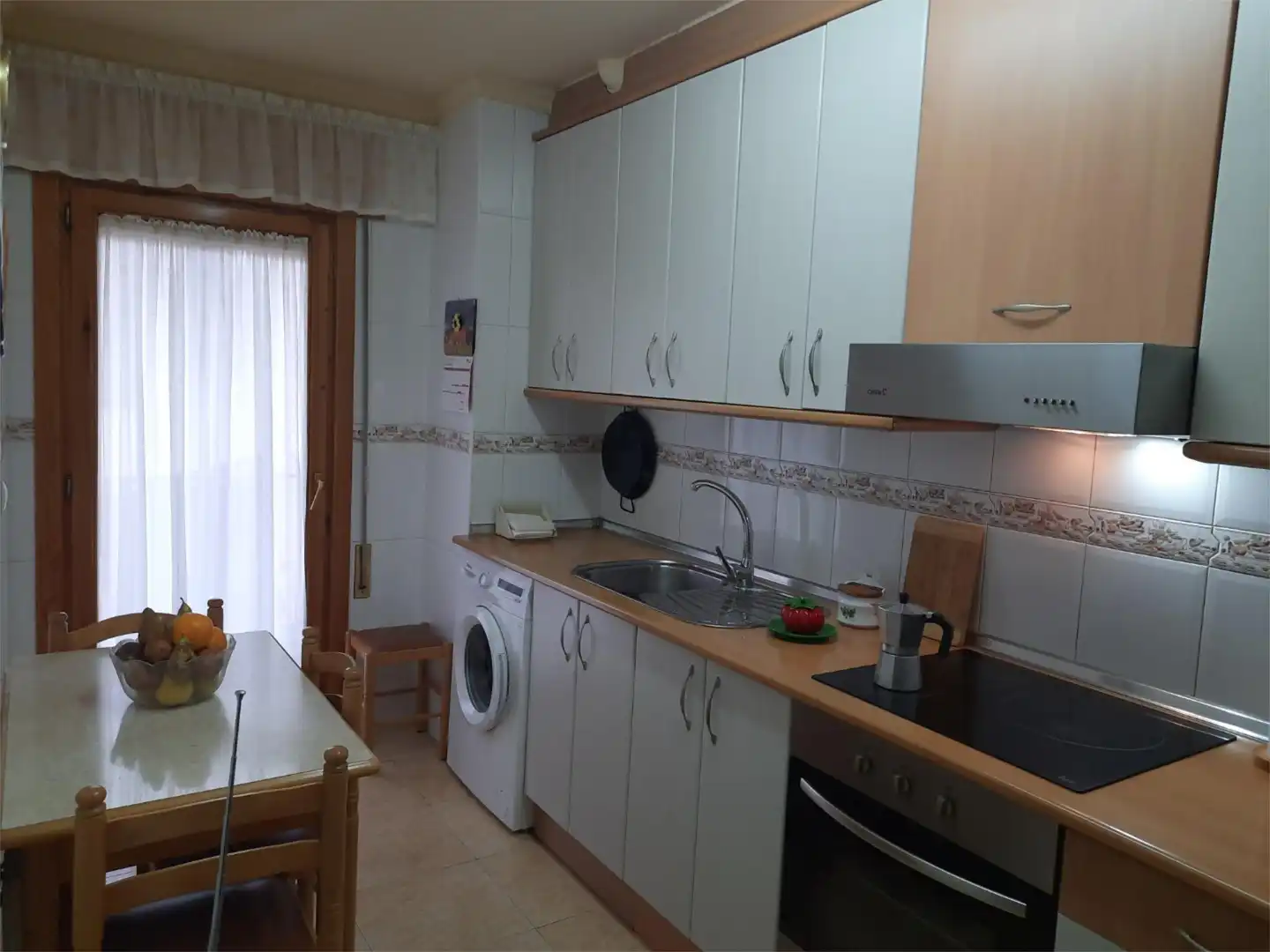 Kitchen of Flat for sale in La Almunia de Doña Godina   with Air Conditioner and Balcony