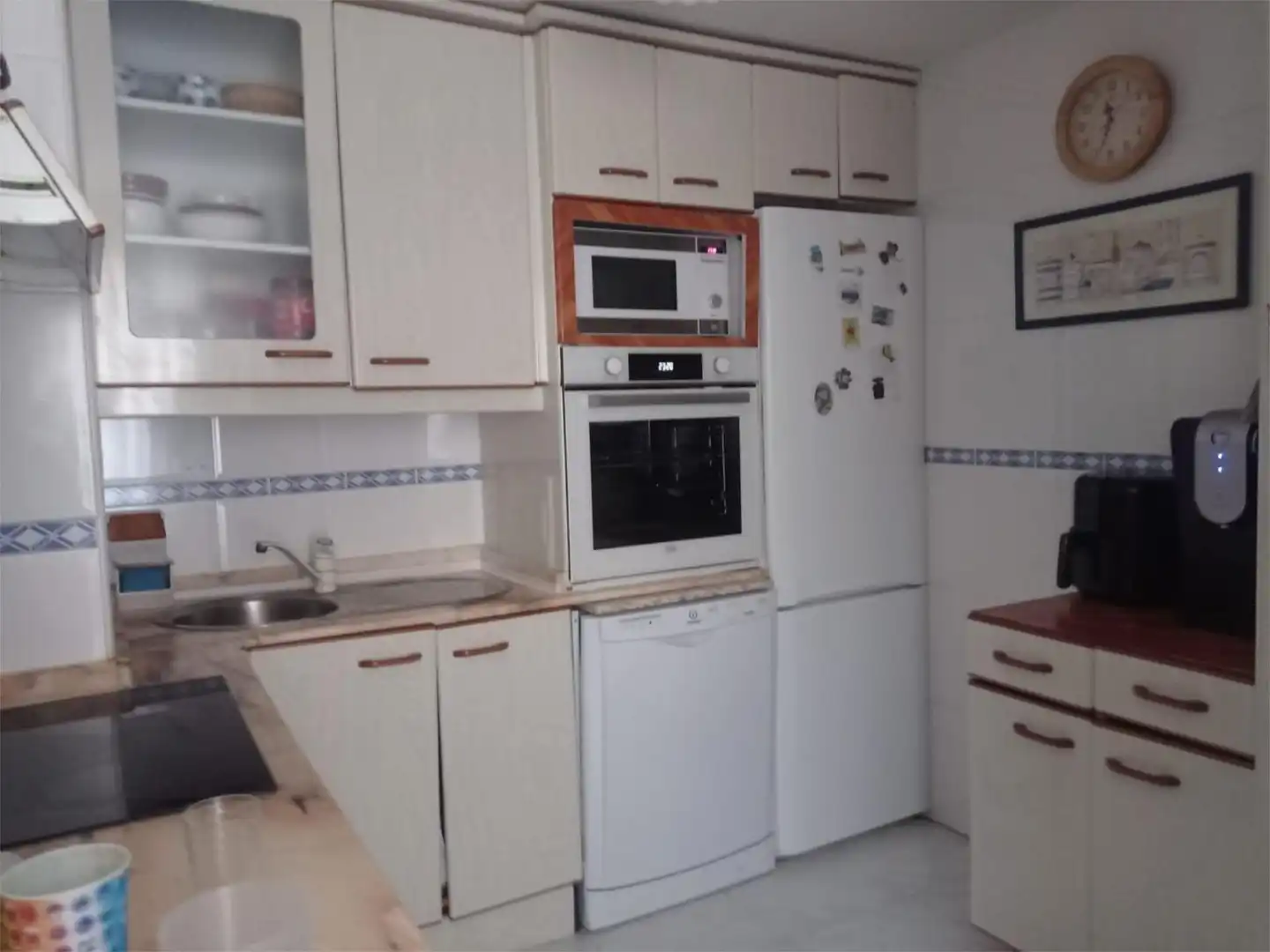 Wohnung zum Verkauf in Camino Viejo, 28, La Lastrilla Küche von Wohnung zum Verkauf in La Lastrilla mit Terrasse