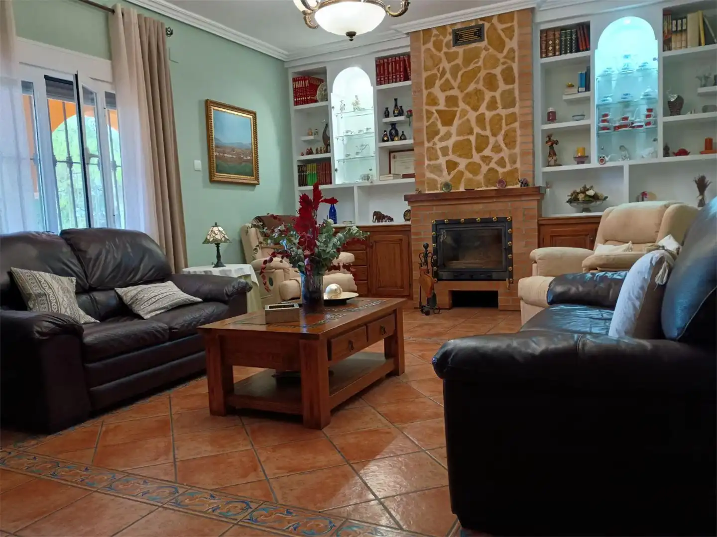Casa o chalet en venta en Carrer de la Vivianita, 709, Valle del Sol Sala de estar de Casa o chalet en venta en Mutxamel con Aire acondicionado, Jardín privado y Terraza