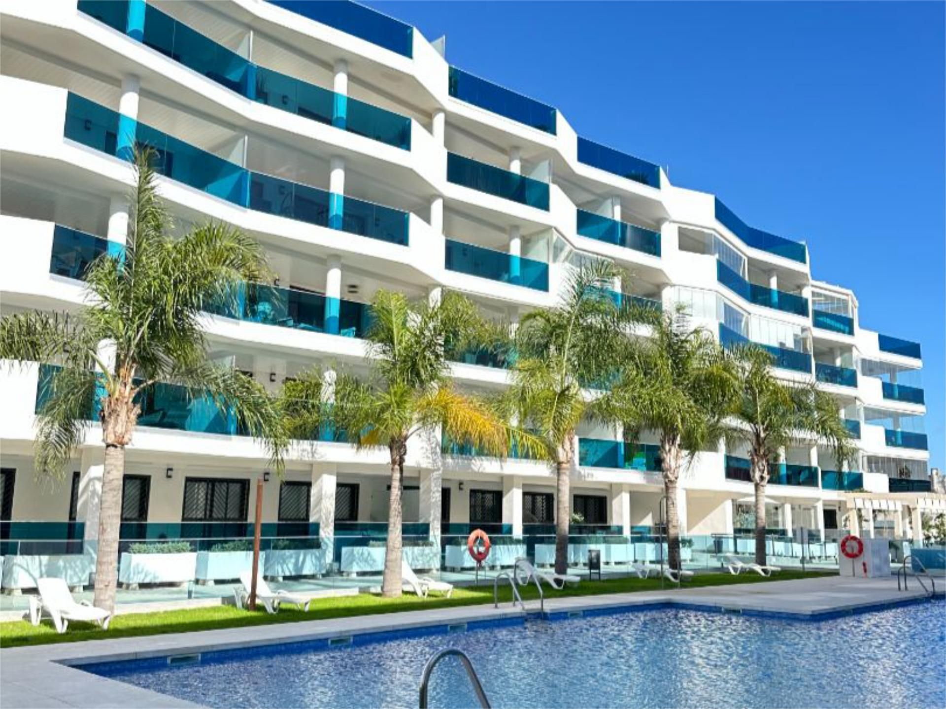 Piscina de Apartamento en venta en Mijas con Aire acondicionado, Terraza y Piscina