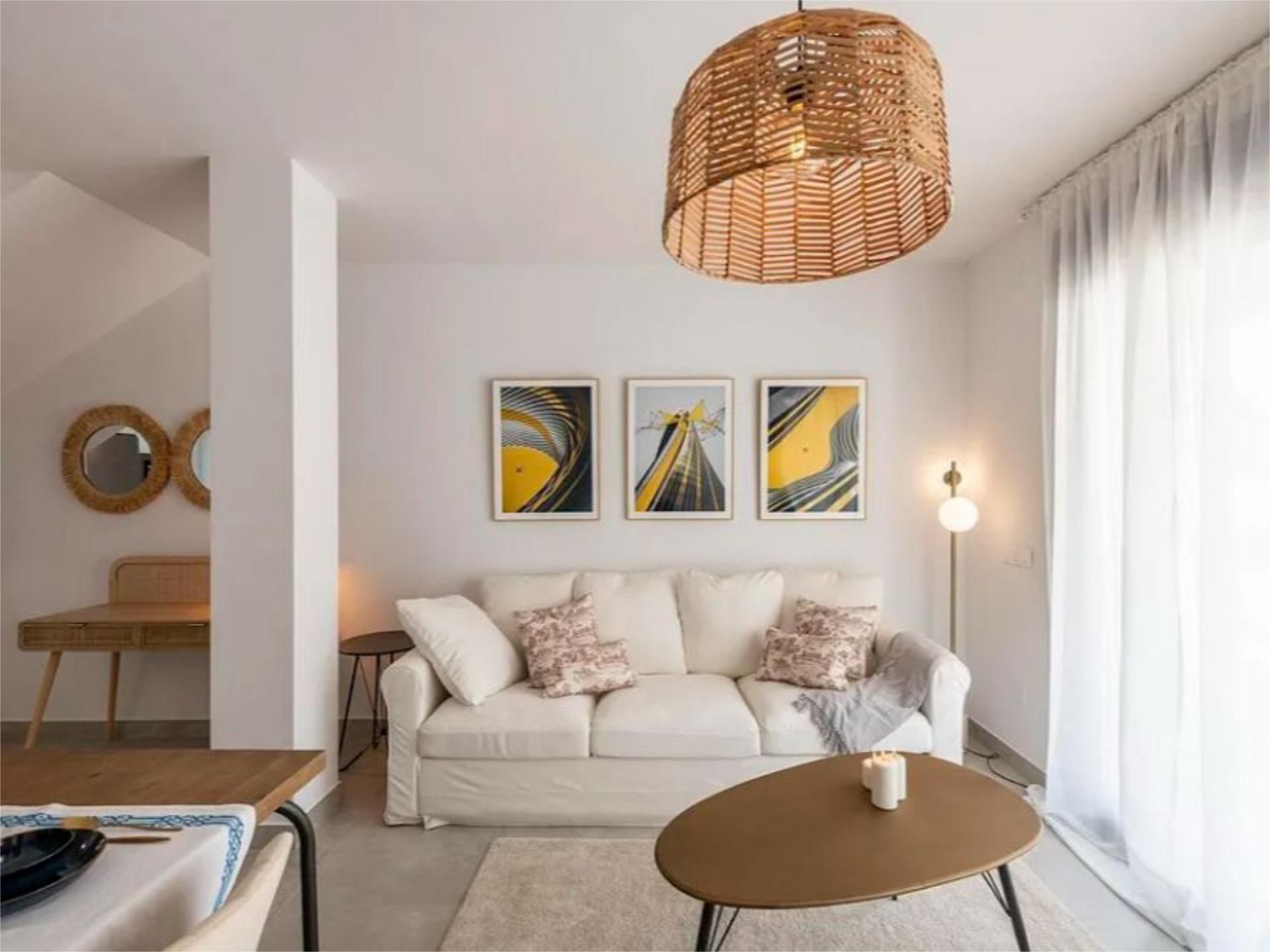 Living room of Flat for sale in Rojales  with Air Conditioner, Storage room and Furnished