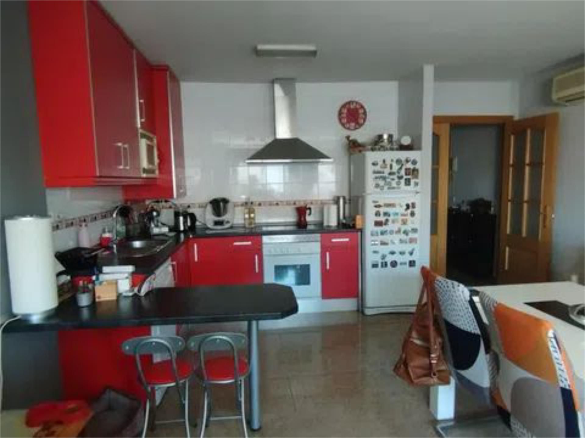 Cuina de Dúplex de lloguer en Torres de la Alameda amb Aire condicionat, Calefacció i Moblat