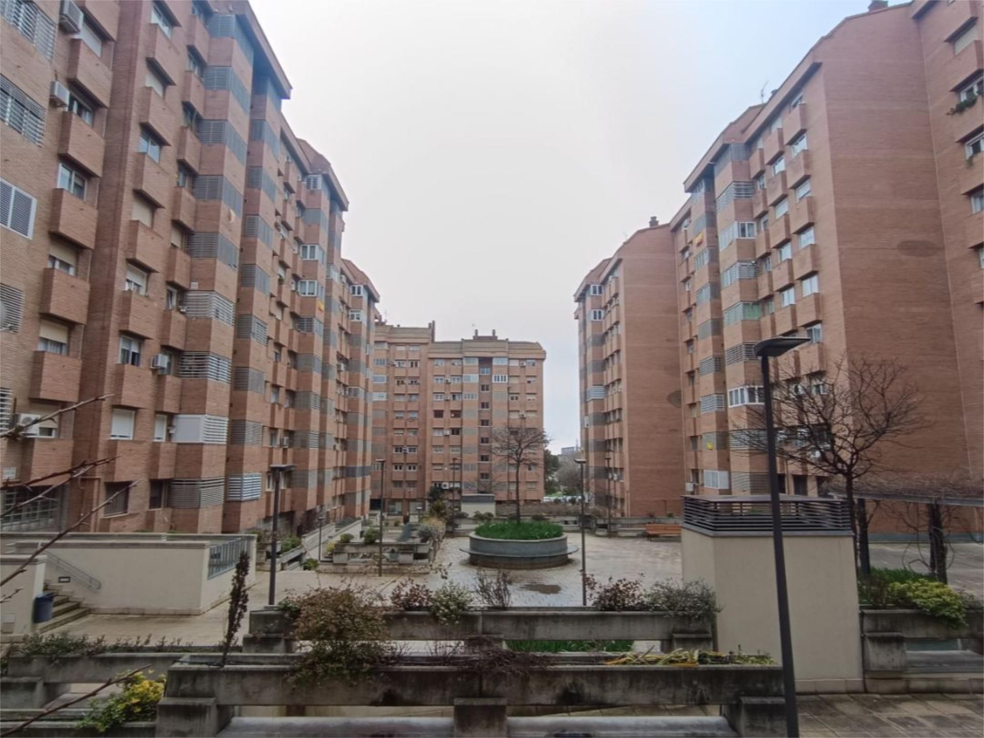 Exterior view of Flat for sale in Tres Cantos  with Heating, Private garden and Parquet flooring