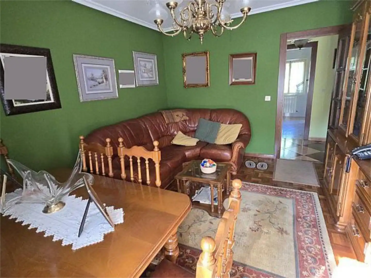 Bedroom of Flat for sale in Aller  with Terrace and Furnished