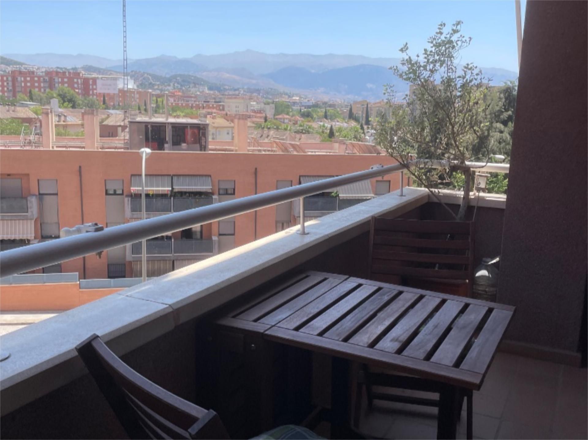 Terrace of Flat to rent in  Granada Capital  with Air Conditioner, Heating and Terrace