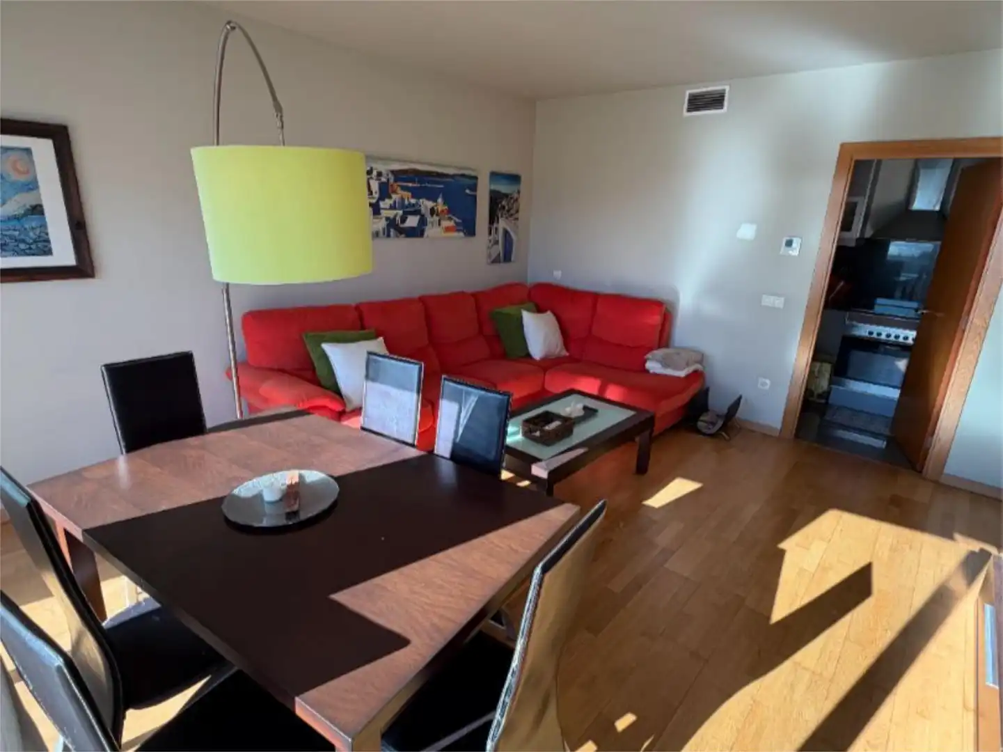 Flat for sale in Carrer de L'arxiu de Simancas, 72, Platges Living room of Flat for sale in La Ràpita with Air Conditioner, Terrace and Swimming Pool
