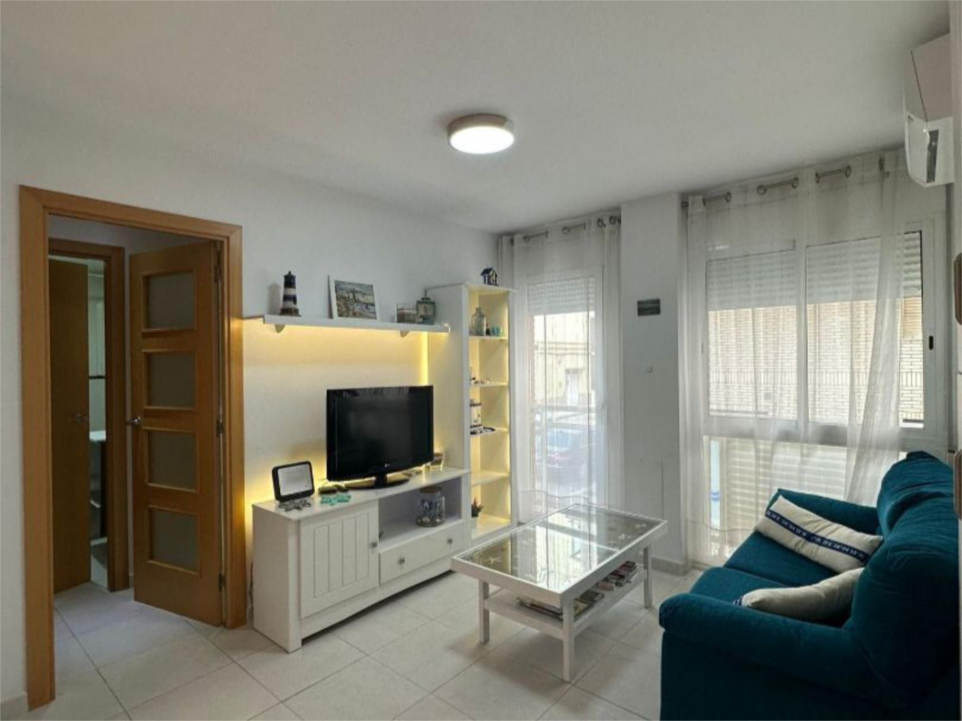 Sala d'estar de Pis en venda en La Ràpita amb Aire condicionat