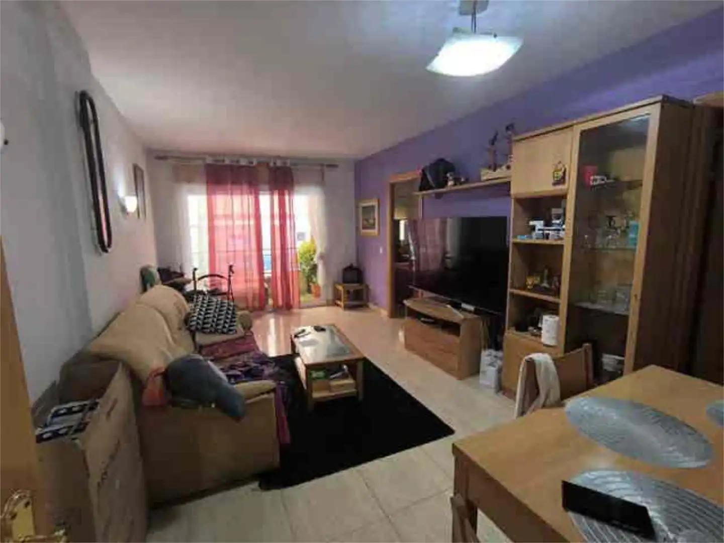 Sala d'estar de Apartament en venda en Rosselló amb Calefacció i Moblat