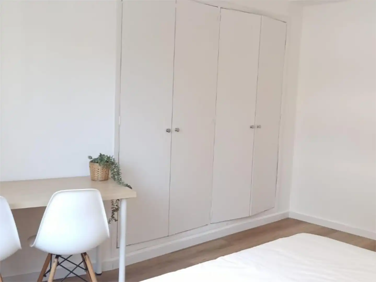 Zimmer in Cariñena - Carinyena Schlafzimmer von Wohnung zur untervermieten in Vila-real mit Parkett, Terrasse und Möbliert