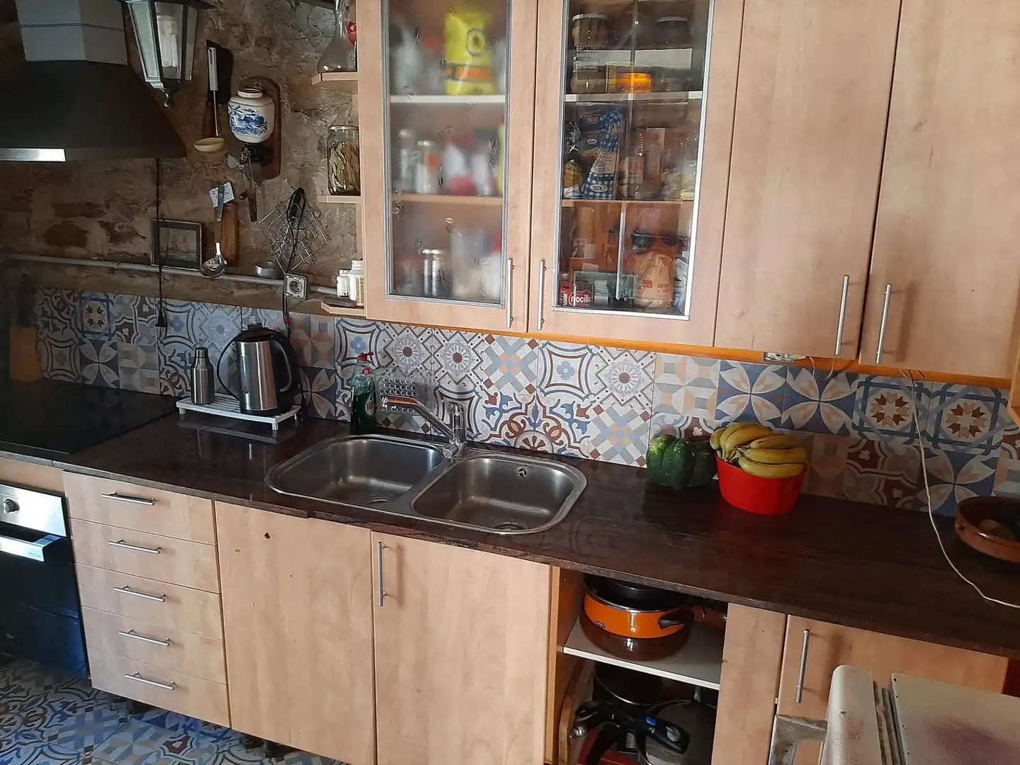 Casa o chalet en venta en Carrer Pla de la Bassa, 29, Forès Cocina de Casa o chalet en venta en Forès con Jardín privado, Parquet y Amueblado