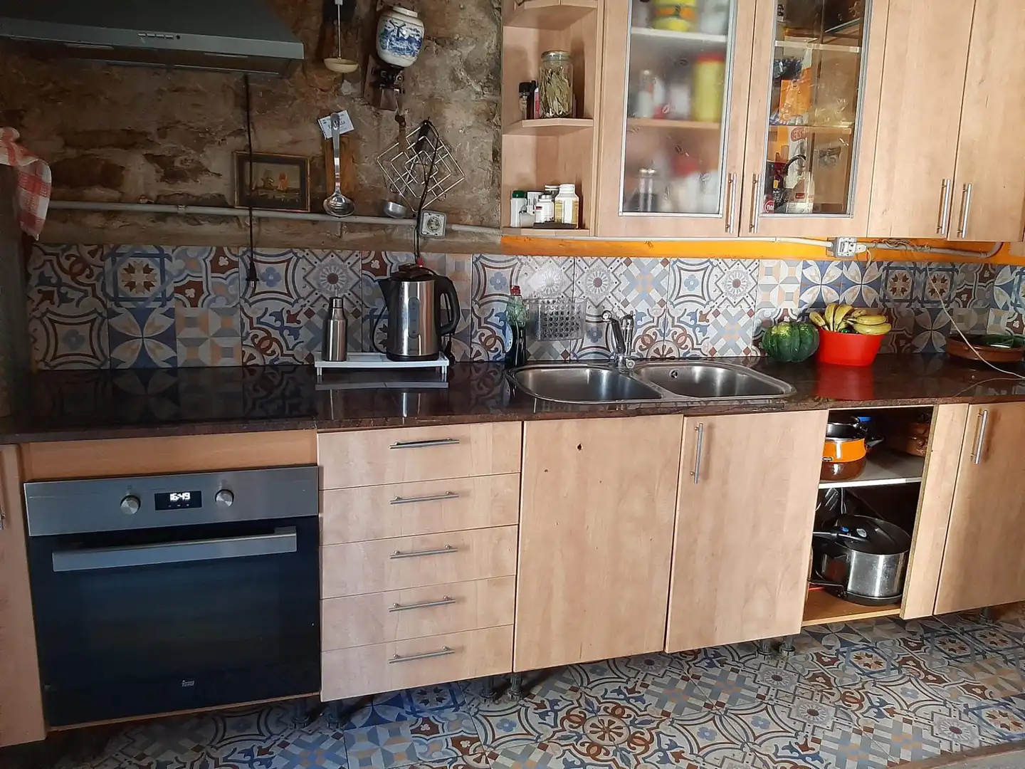 Casa o chalet en venta en Carrer Pla de la Bassa, 29, Forès Cocina de Casa o chalet en venta en Forès con Jardín privado, Parquet y Amueblado