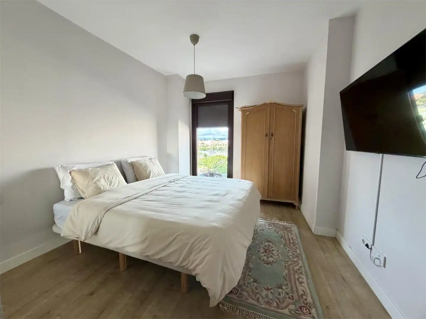 Schlafzimmer von Wohnung zum Verkauf in Málaga mit Klimaanlage, Heizung und Privatgarten