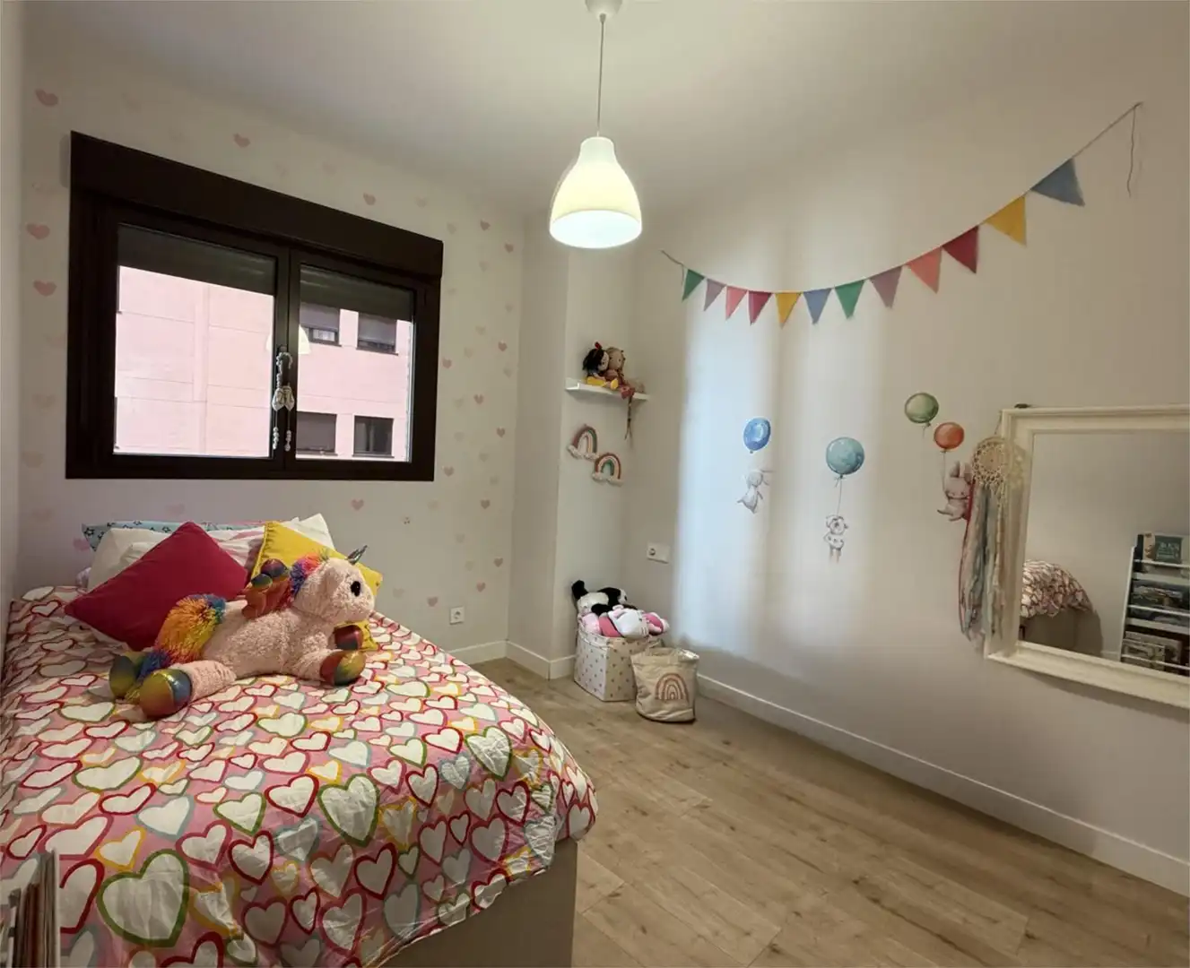 Schlafzimmer von Wohnung zum Verkauf in Málaga mit Klimaanlage, Heizung und Privatgarten