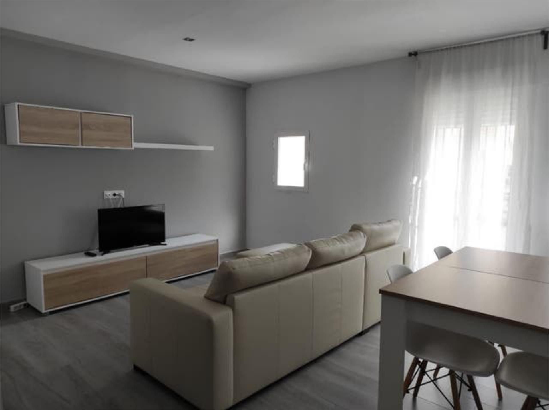 Sala d'estar de Estudi de lloguer en Mérida amb Moblat