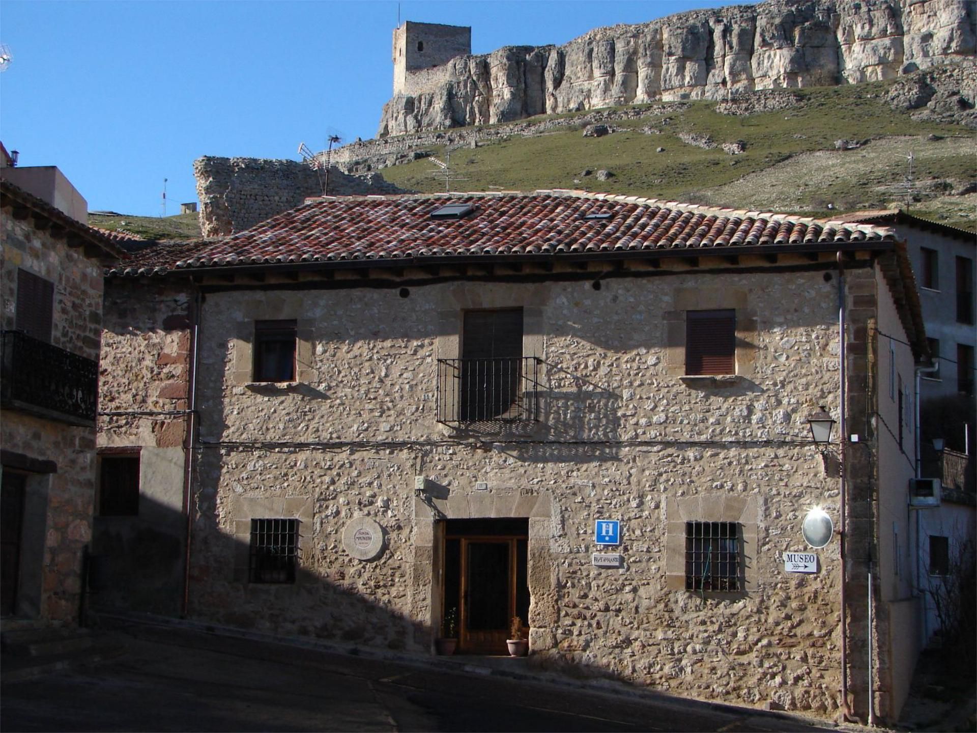 Exterior view of House or chalet for sale in Atienza  with Heating, Terrace and Storage room