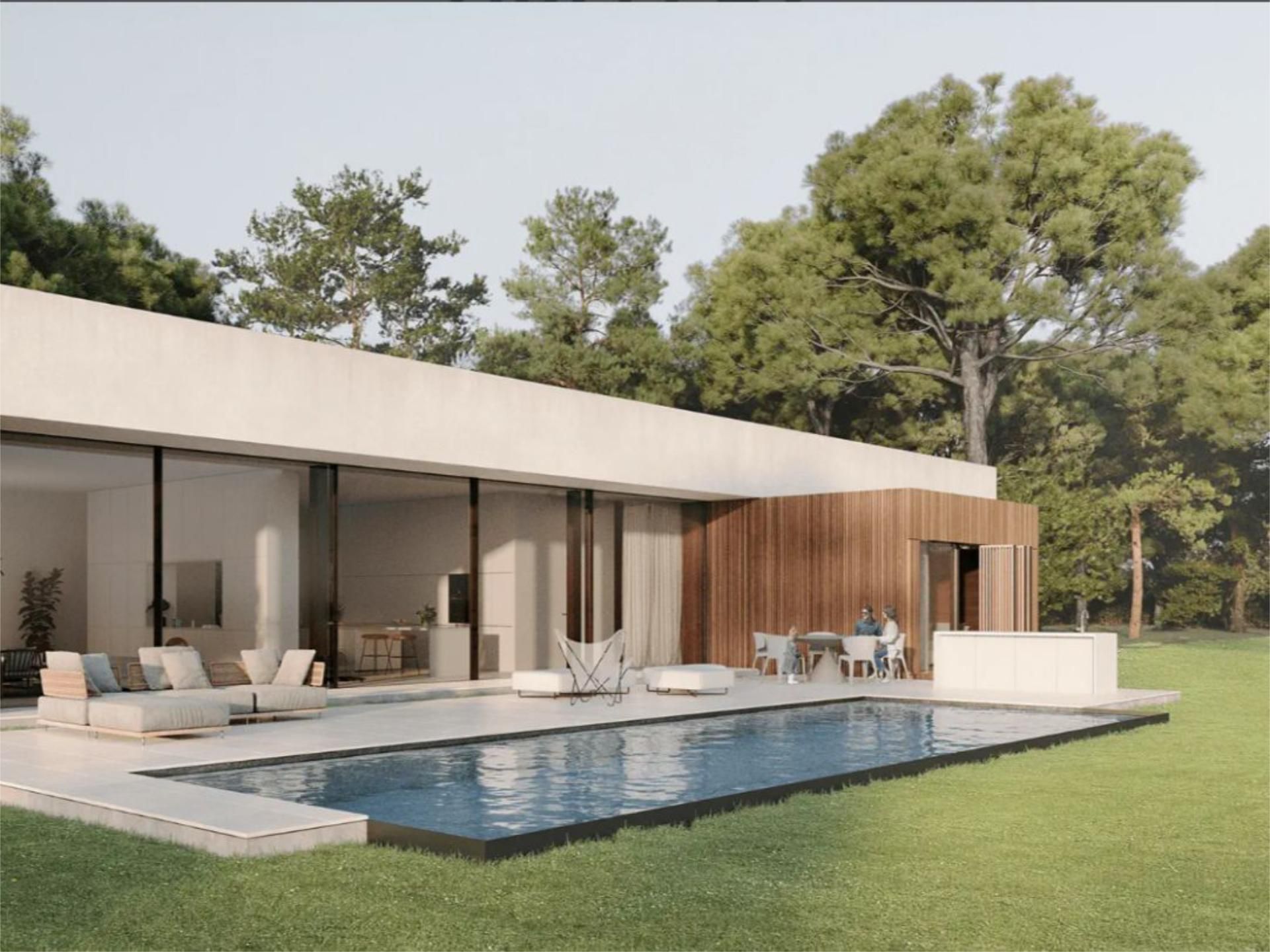 Exterior view of House or chalet for sale in Alzira  with Air Conditioner, Terrace and Swimming Pool