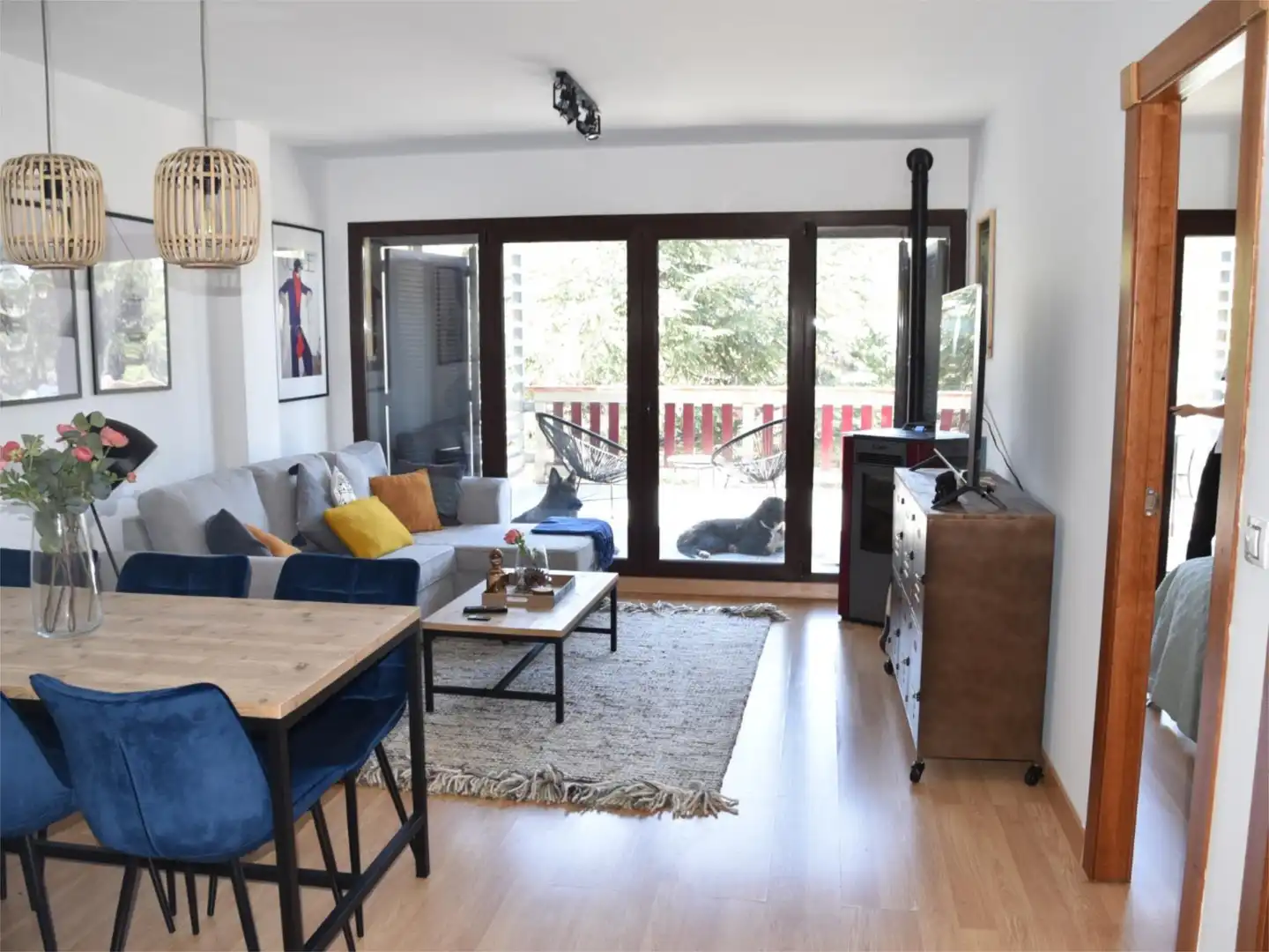 Piso en venta en Plaza Pradollano, 31, Zona baja Sala de estar de Piso en venta en Sierra Nevada con Terraza