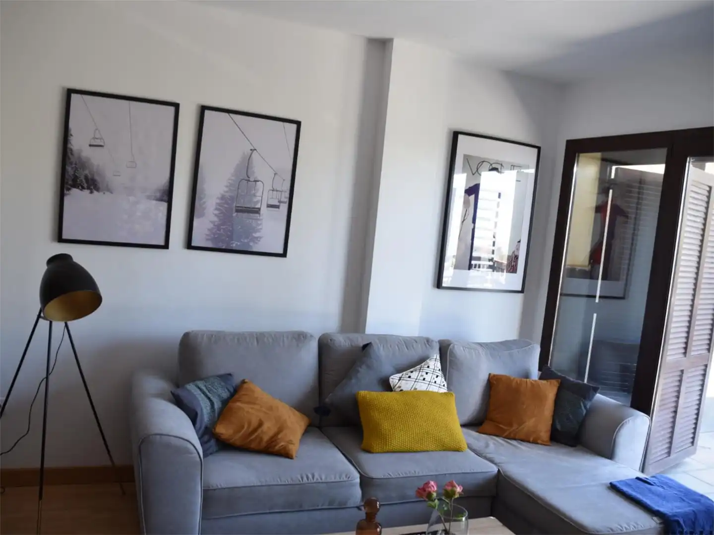 Piso en venta en Plaza Pradollano, 31, Zona baja Sala de estar de Piso en venta en Sierra Nevada con Terraza