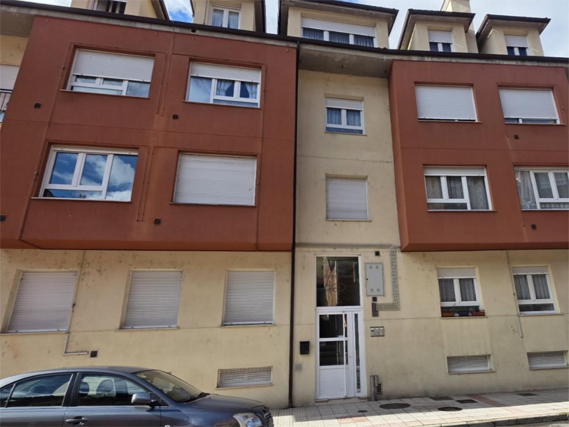 Exterior view of Flat for sale in Aller  with Heating, Storage room and Furnished