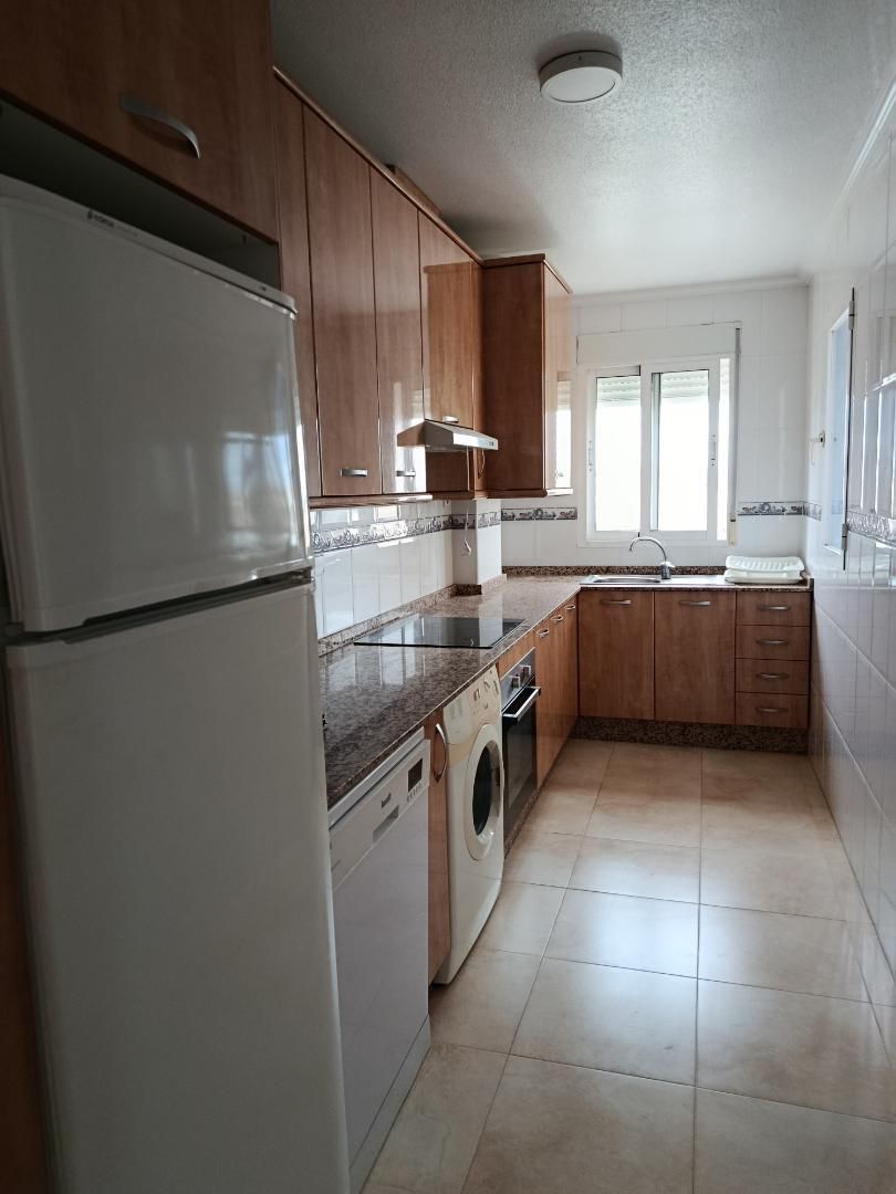 Kitchen of Flat for sale in San Miguel de Salinas  with Terrace, Furnished and Oven