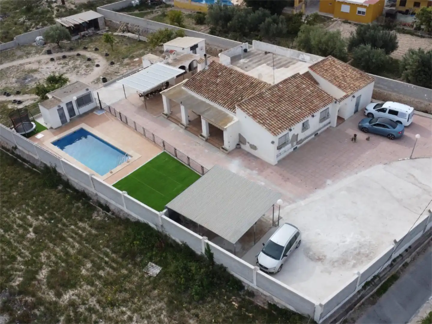 Casa o chalet en venta en Partida Mediases, 49, El Secanet - Hacienda del Sol Vista exterior de Casa o chalet en venta en Villajoyosa / La Vila Joiosa con Aire acondicionado, Terraza y Piscina