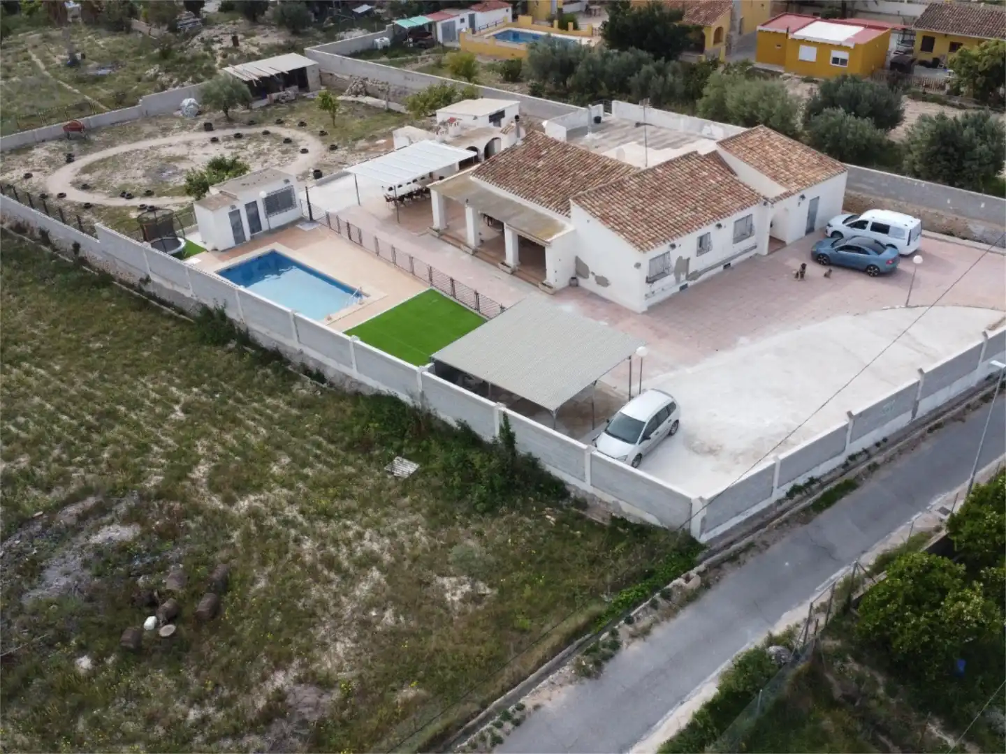 Casa o chalet en venta en Partida Mediases, 49, El Secanet - Hacienda del Sol Vista exterior de Casa o chalet en venta en Villajoyosa / La Vila Joiosa con Aire acondicionado, Terraza y Piscina