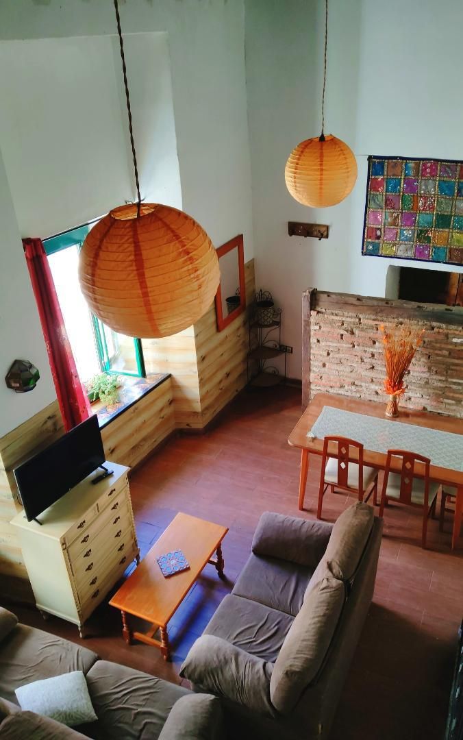 Living room of Duplex to rent in Guadix  with Heating, Parquet flooring and Storage room