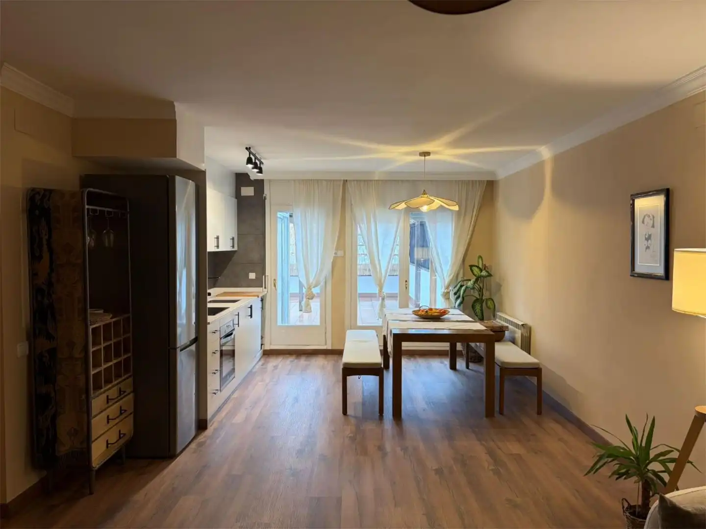 Küche von Wohnung zum Verkauf in Igualada mit Terrasse
