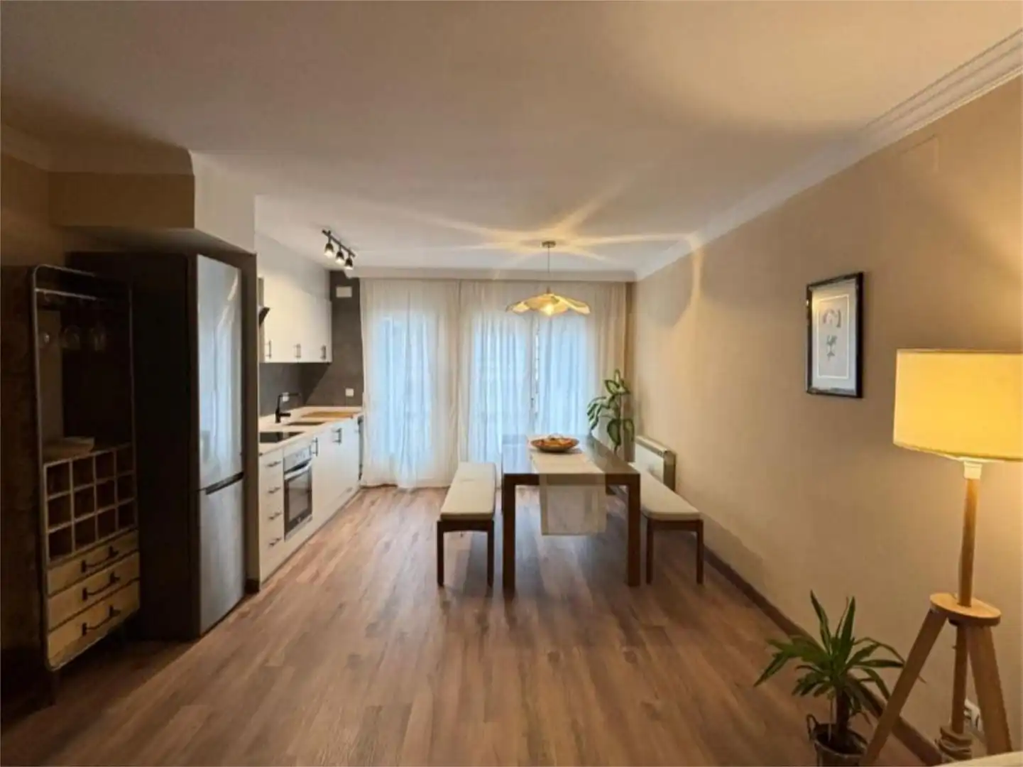 Küche von Wohnung zum Verkauf in Igualada mit Terrasse