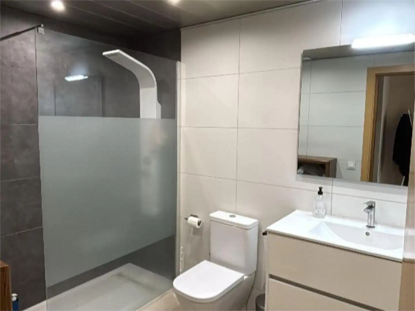 Badezimmer von Wohnung zum Verkauf in Igualada mit Terrasse