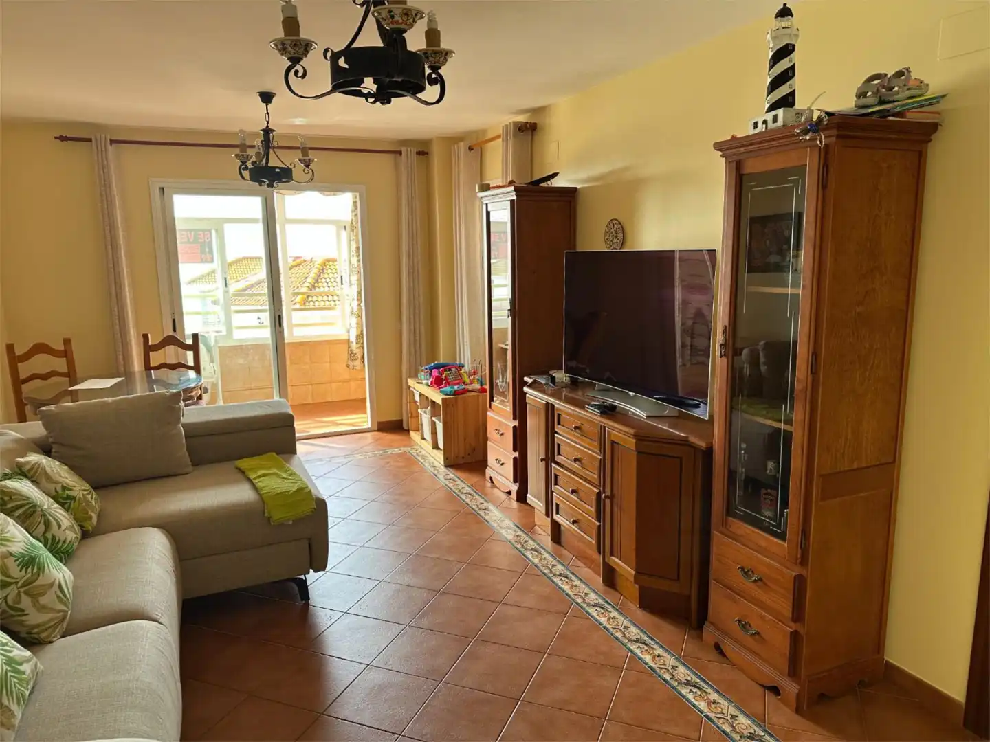 Wohnung zum Verkauf in Sector C, 53, Centro - Torre de la Higuera Wohnzimmer von Wohnung zum Verkauf in Almonte mit Klimaanlage, Heizung und Terrasse