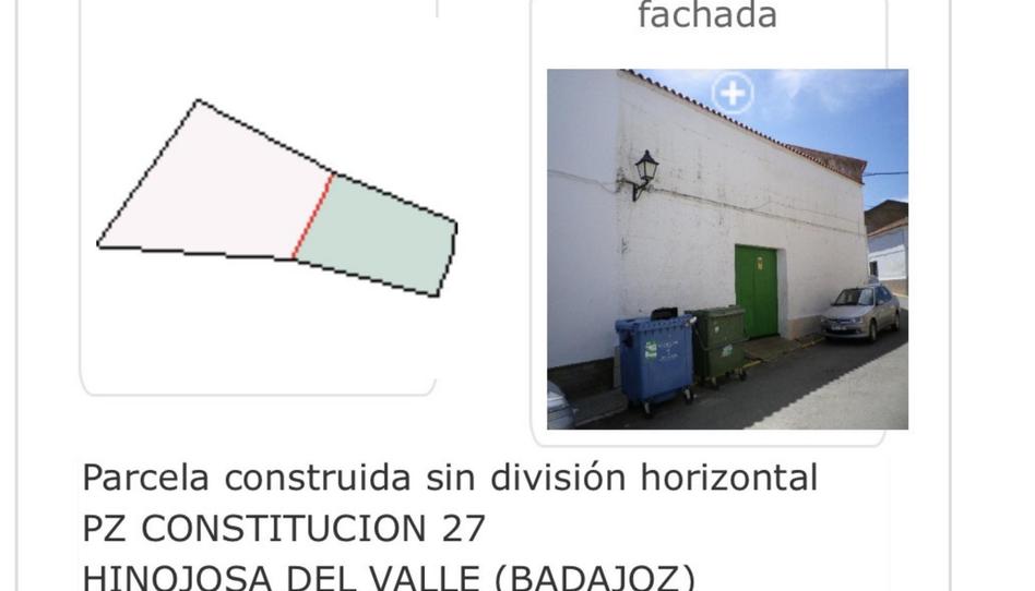 Garage for sale in Plaza Constitución, 27, Hinojosa del Valle, Badajoz - image 1 Photo 1 of Garage for sale in Plaza Constitución, 27, Hinojosa del Valle, Badajoz