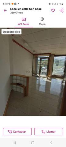 Local comercial en Alquiler en Rúa San Xosé, 25 en Vilagarcía