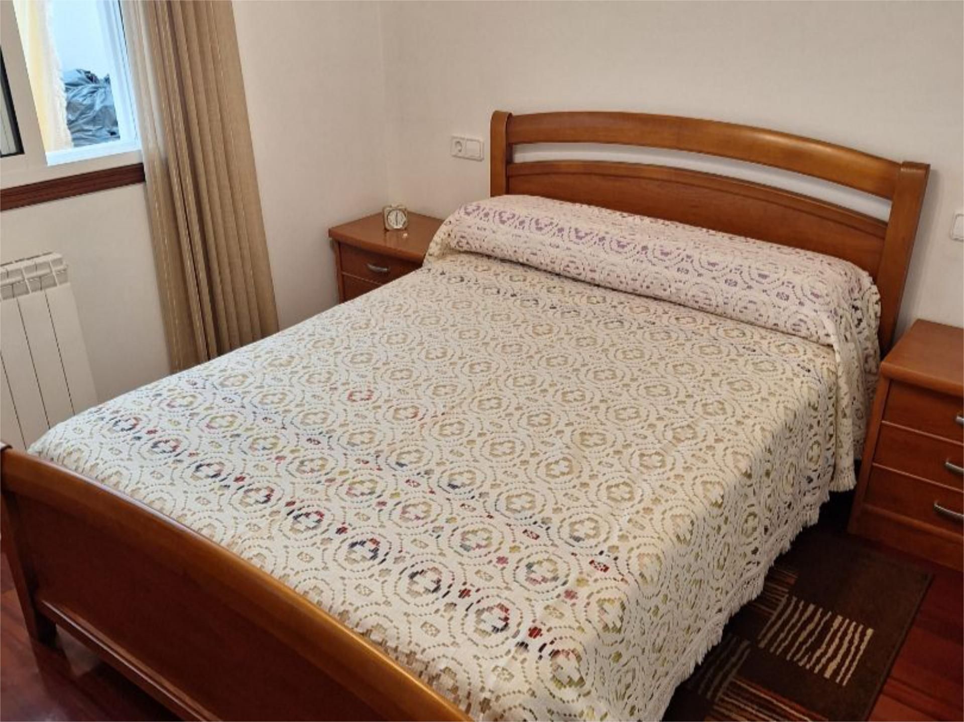 Bedroom of Flat for sale in Narón  with Heating, Parquet flooring and Terrace