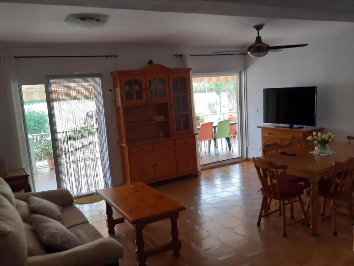 Wohnzimmer von Wohnungen zum Verkauf in Dénia mit Klimaanlage und Terrasse