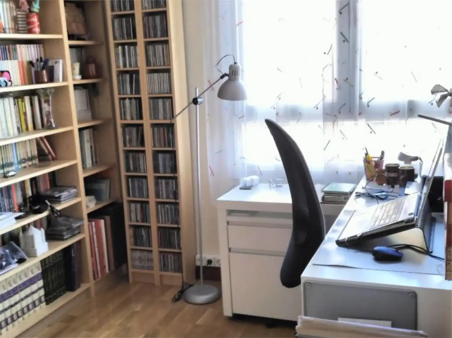 Bedroom of Flat for sale in Valladolid  with Heating, Private garden and Parquet flooring