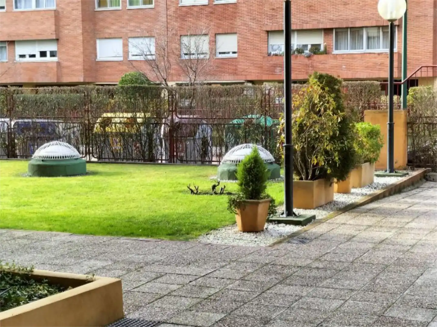 Garden of Flat for sale in Valladolid  with Heating, Private garden and Parquet flooring