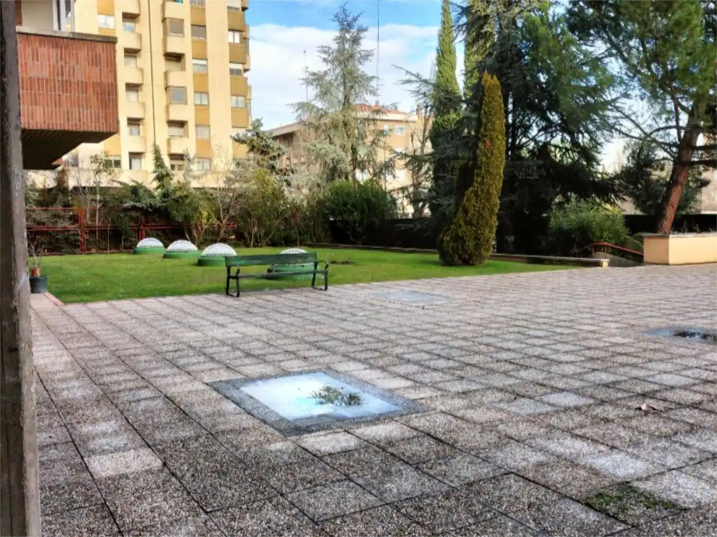 Garden of Flat for sale in Valladolid  with Heating, Private garden and Parquet flooring